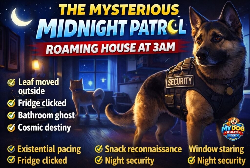 Dogs waking at 3.00am in the morning