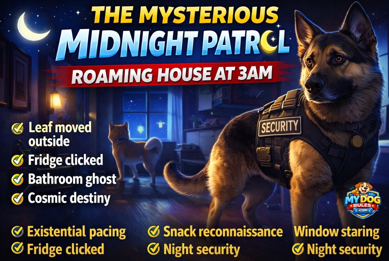 Dogs waking at 3.00am in the morning