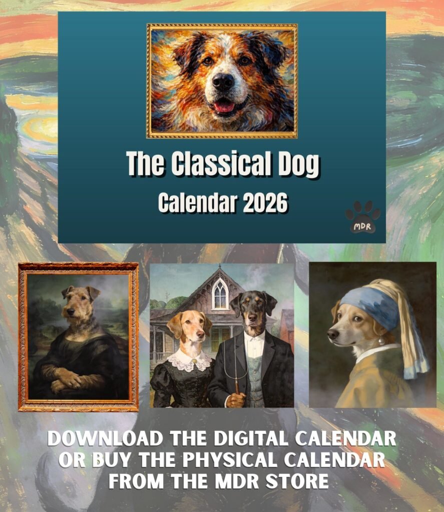 The Classical Dog Calendar 2026