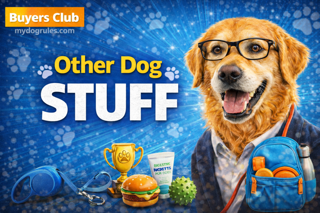 Dog accessories galore